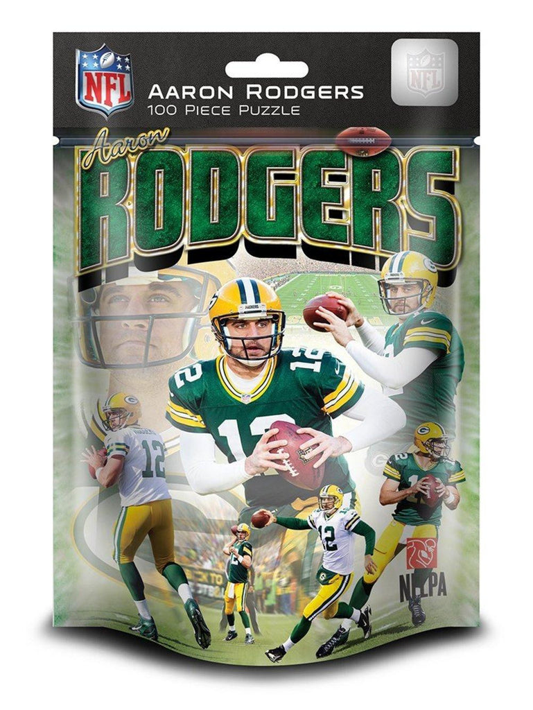 100PC POUCH PUZZEL -Green Bay Packers-Rodgers
