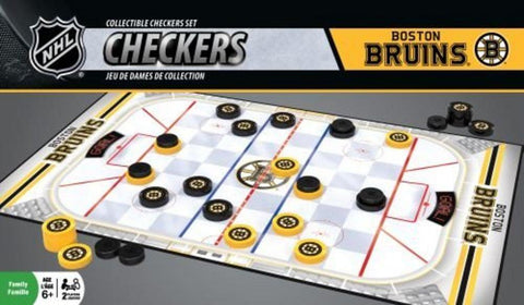 Masterpieces Checkers - NHL Boston Bruins