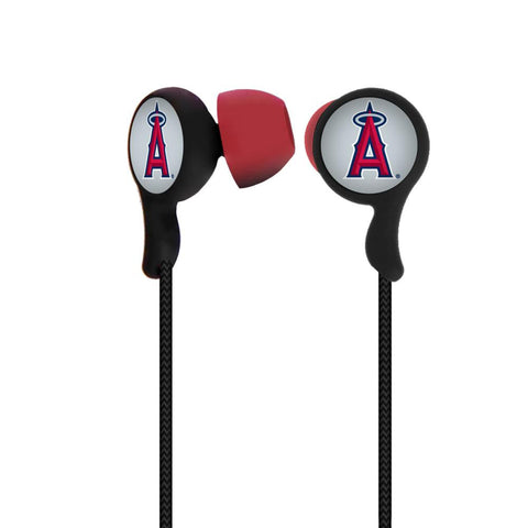 Mizco MLB Anaheim Angels Armor Stereo Handsfree Earbuds