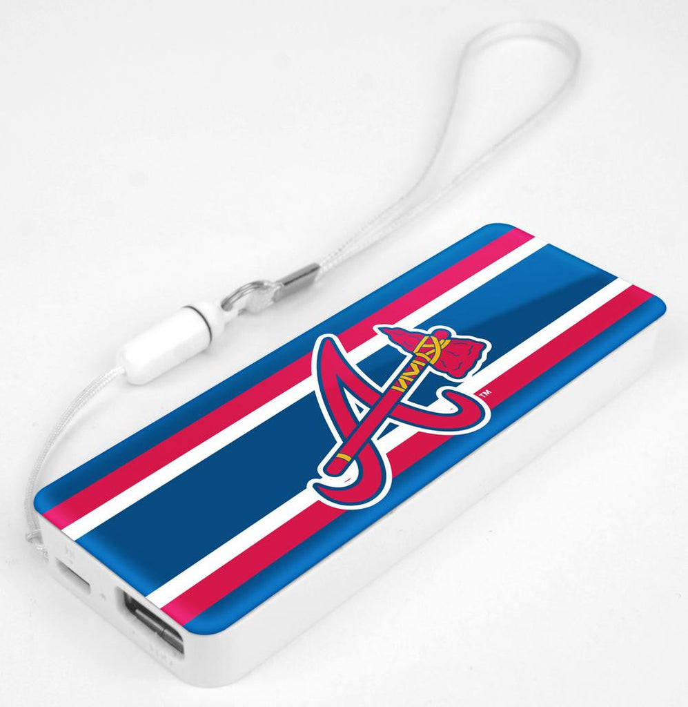 Mizco MLB Atlanta Braves 3K Slim Power Bank Powerbar