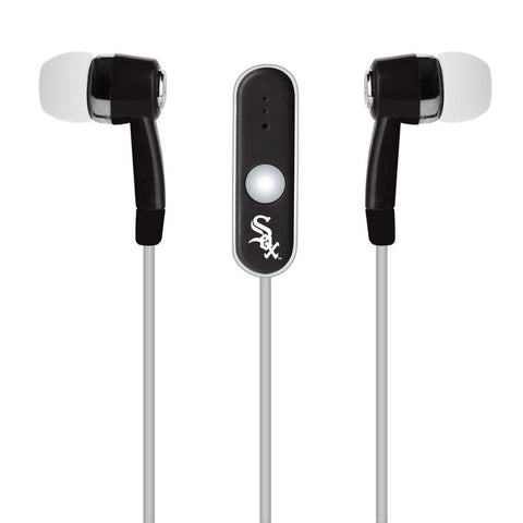 MLB Chicago White Sox Hands Free Ear Buds with Microphone