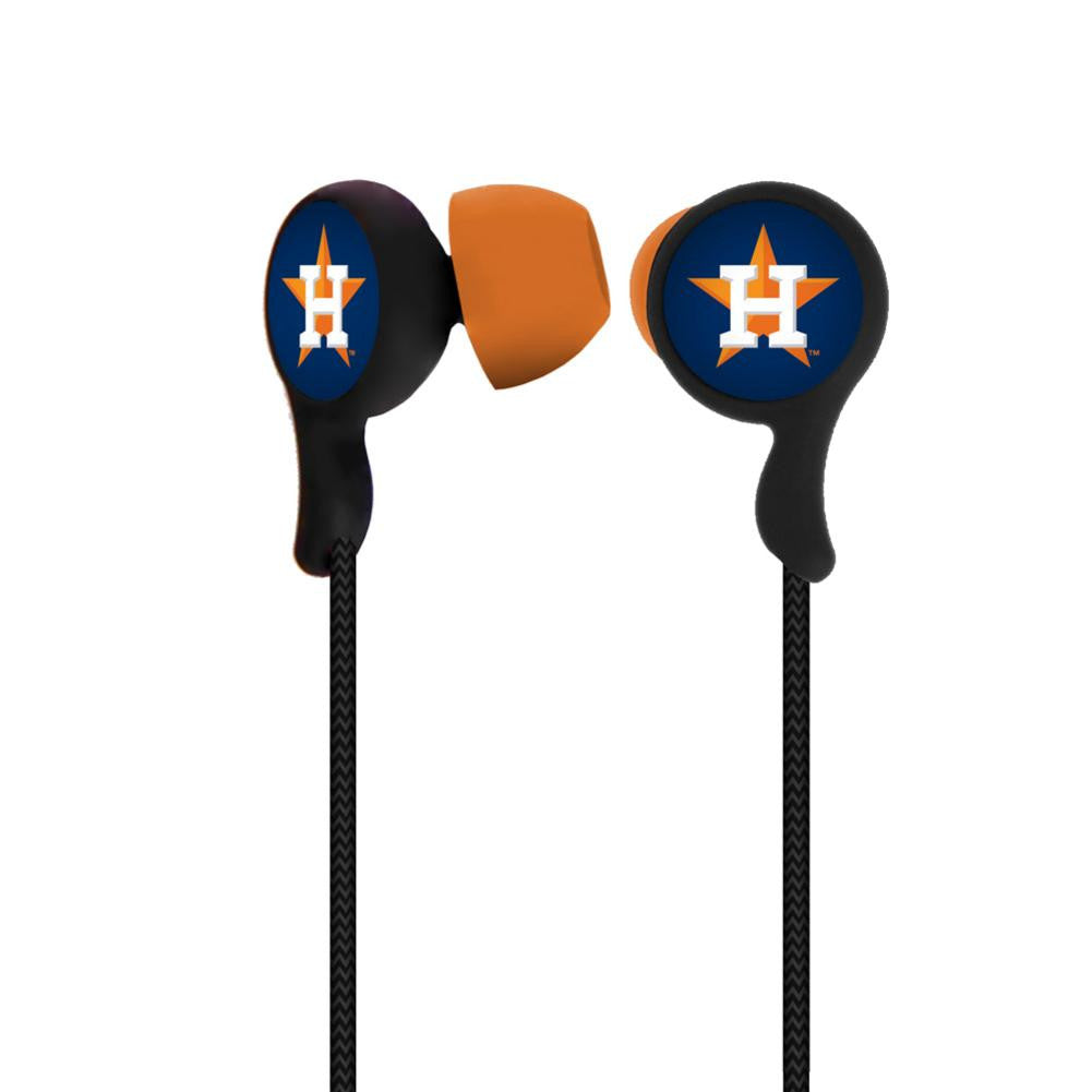 Houston Astros Armor Stereo Hands free Earbuds