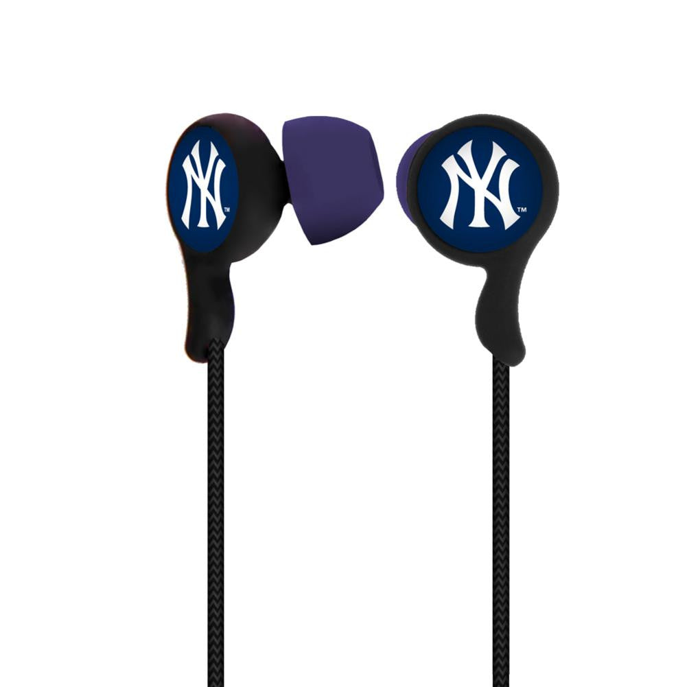 New York Yankees Armor Stereo Hands free Earbuds