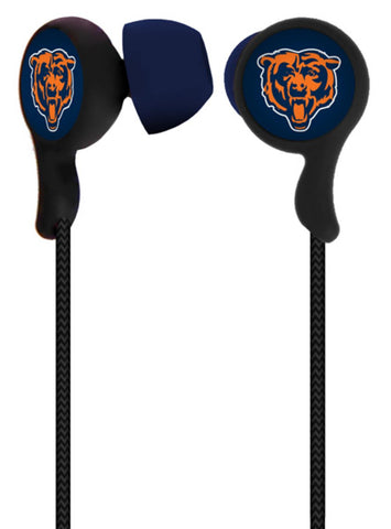 Mizco NFL Chicago Bears Armor Stereo Hands-Free Earbuds