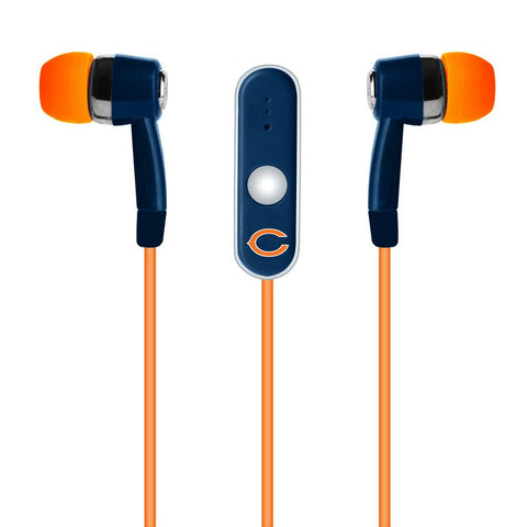 Mizco NFL Chicago Bears Hands-Free Earbuds