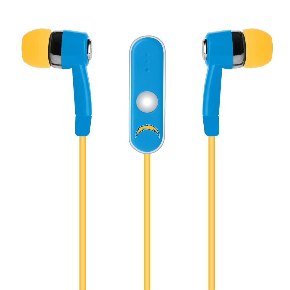 Mizco NFL San Diego Chargers Hands-Free Earbuds