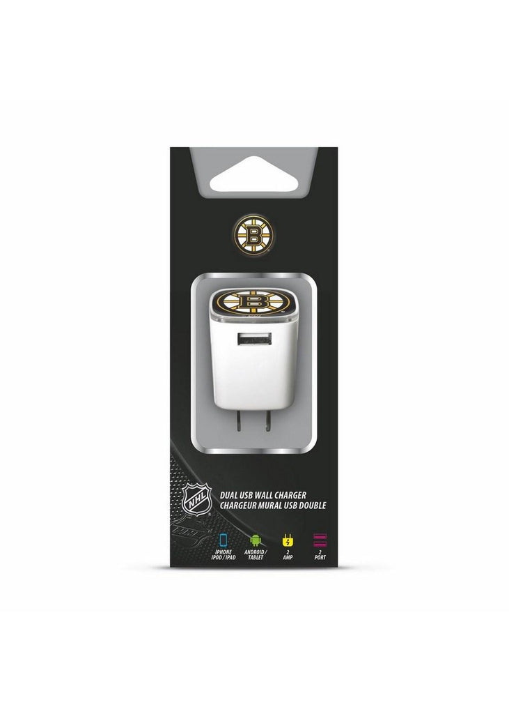 Mizco NHL Boston Bruins Universal AC Big Logo Wall Charger