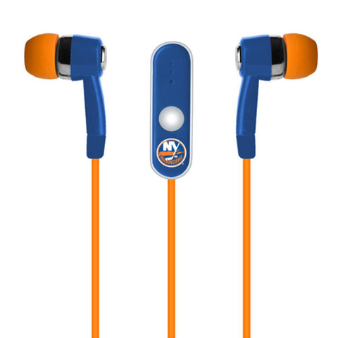 Mizco NHL New York Islanders Hands-Free Earbuds