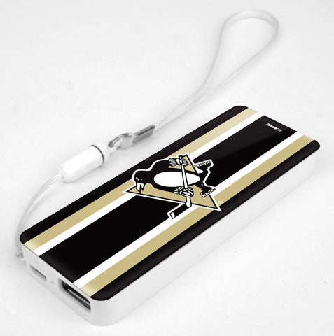 Mizco NHL Pittsburgh Penguins 3K Slim Power Bank Powerbar
