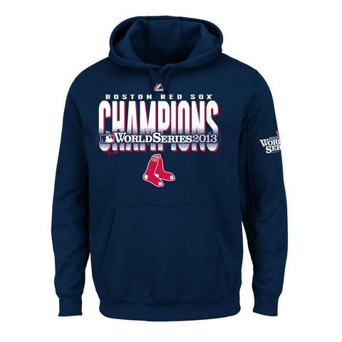 Majestic 2013 World Series Champions Boston Red Sox Infield Hoodie - Medium