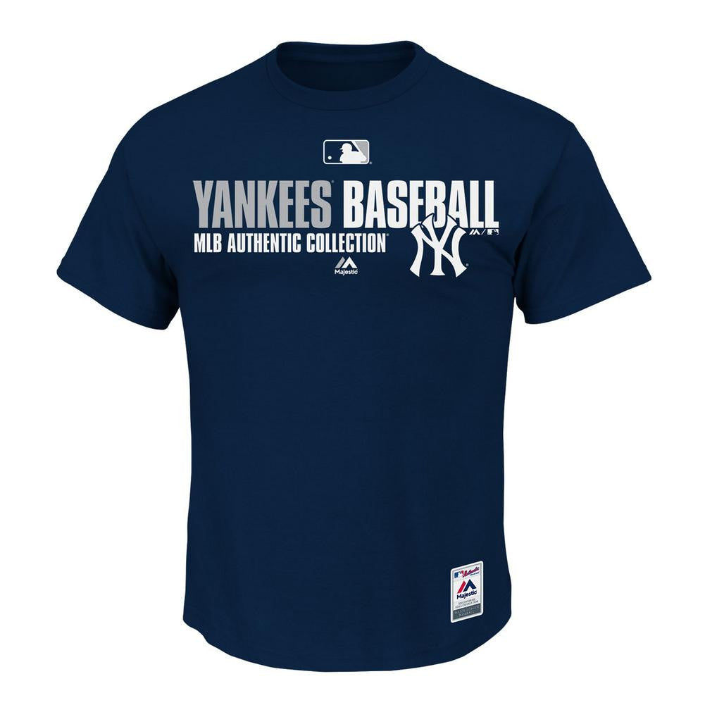 New York Yankees Majestic MLB Authentic Collection Fan Favorite T-Shirt  2X Large