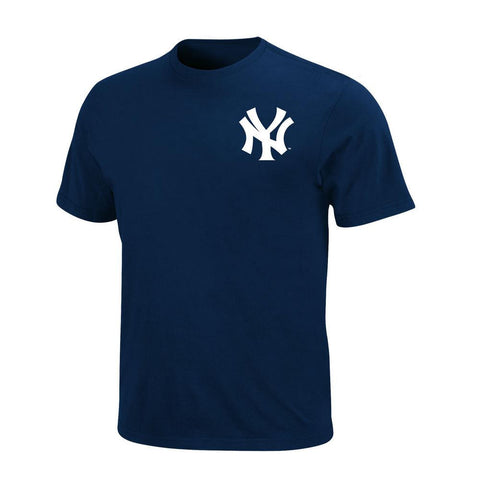 Majestic MLB New York Yankees Wordmark T-Shirt Youth X-Large