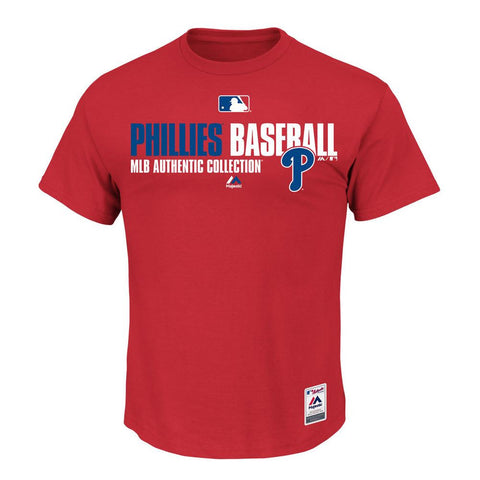 Philadelphia Phillies Majestic MLB Team Favorite T-Shirt  Medium