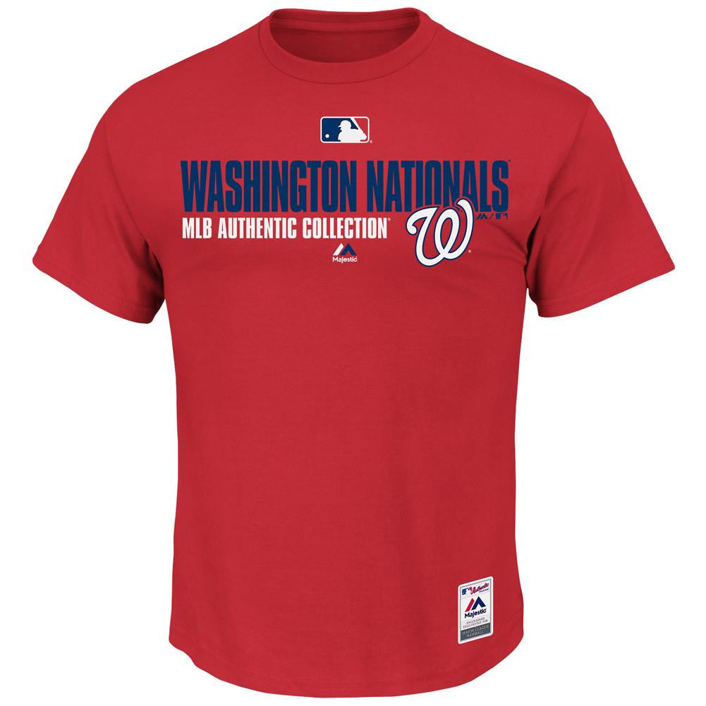 Washington Nationals Majestic MLB Authentic Collection Fan Favorite T-Shirt  Small