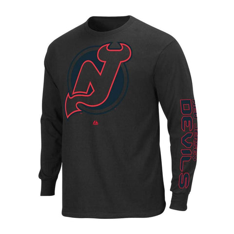 NJ DEVILS LONG SLEEVE MENS TEE MD