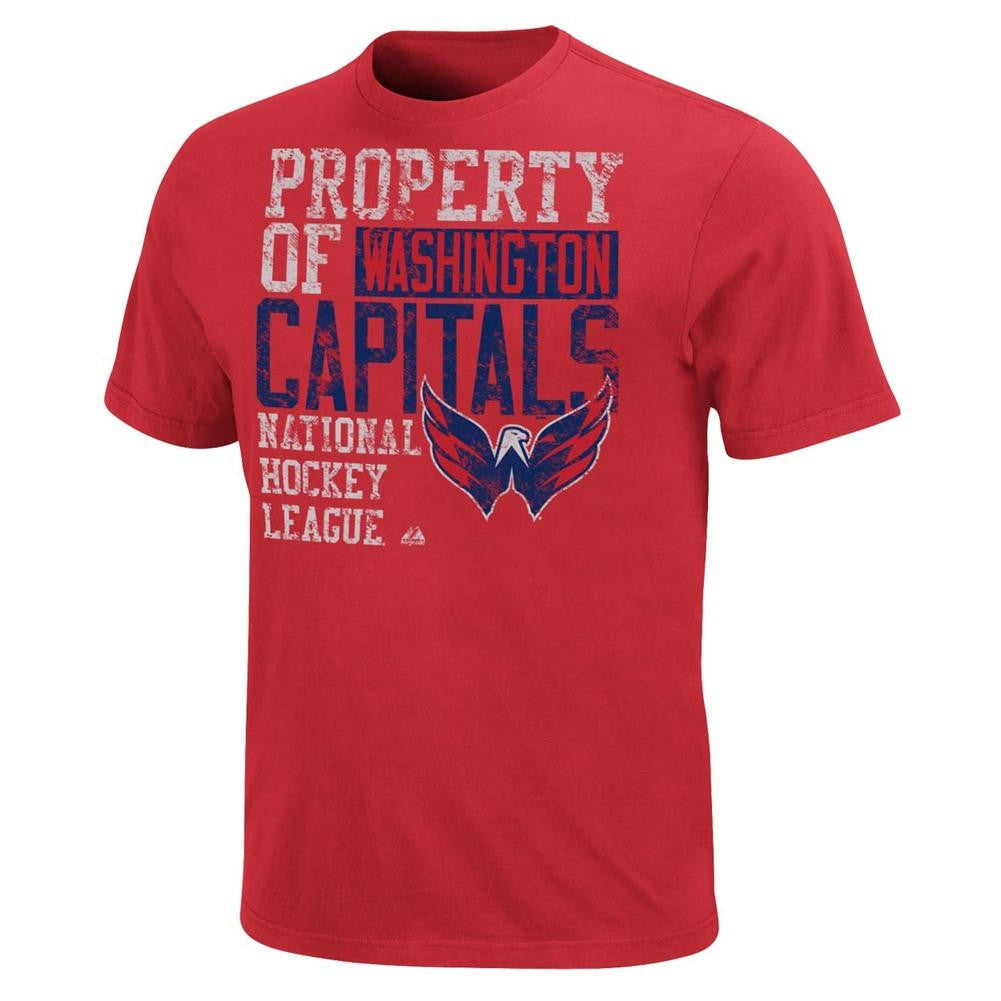 Washington Capitals Double Minor T-Shirt - Red  Large