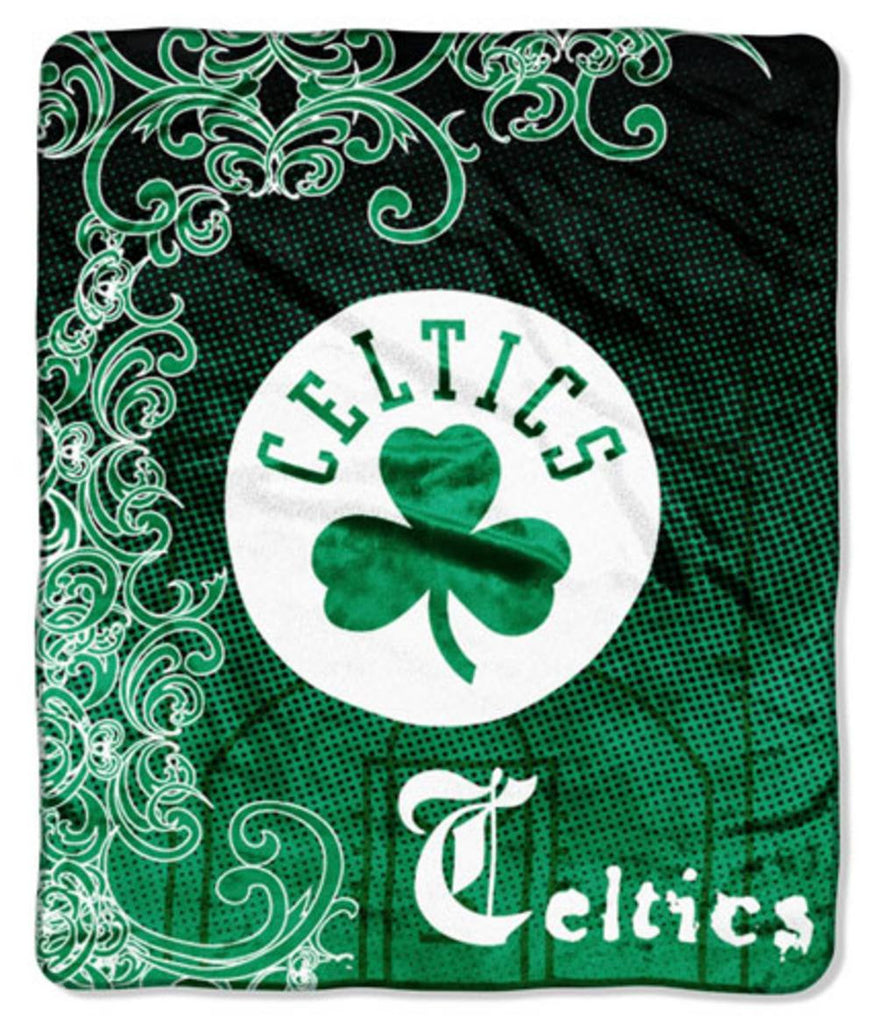 Boston Celtics NBA Micro Raschel Blanket (50X60)