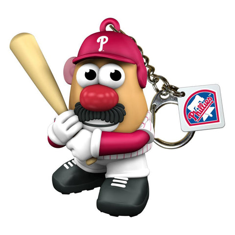 MLB Philadelphia Phillies Mr Potato Head Keychain