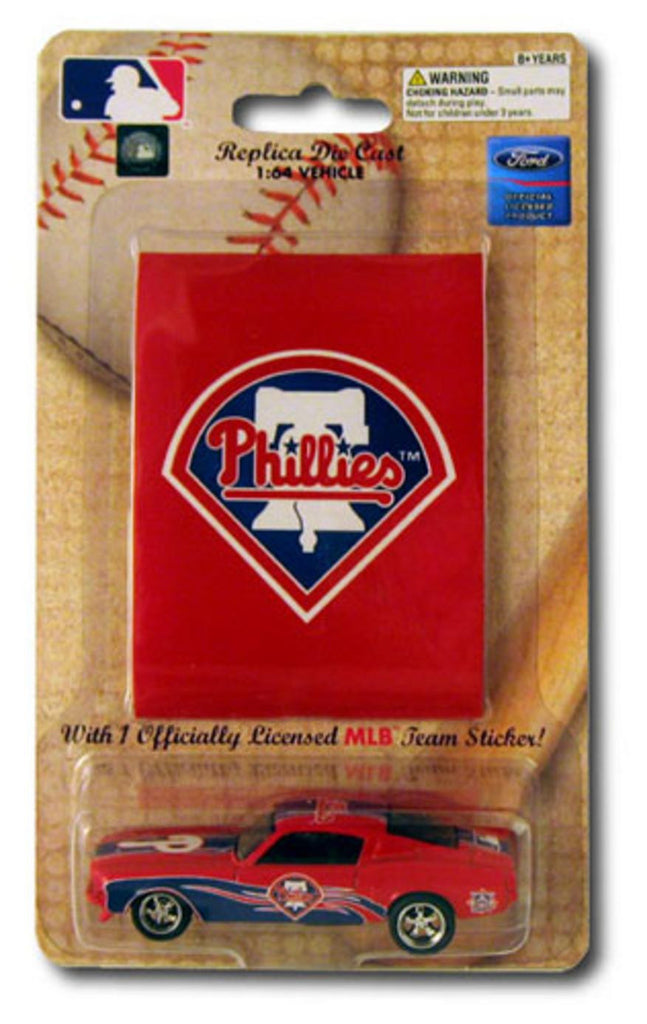 Philadelphia Phillies 1:64 Die-Cast Mustang