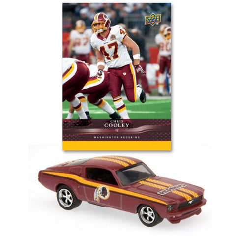 Upper Deck 1:64 Scale Die-Cast Mustang Fastback Team Car with C. Cooley card