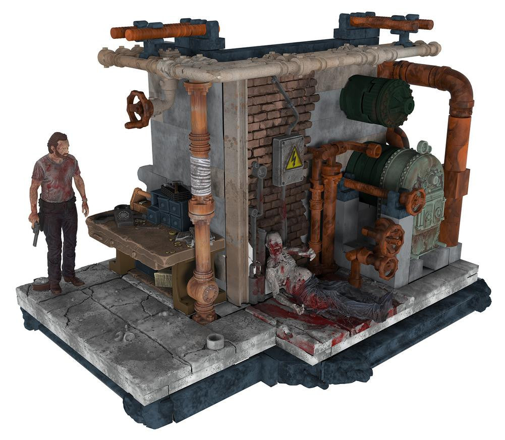 McFarlane Walking Dead TV Boiler Room Building Set