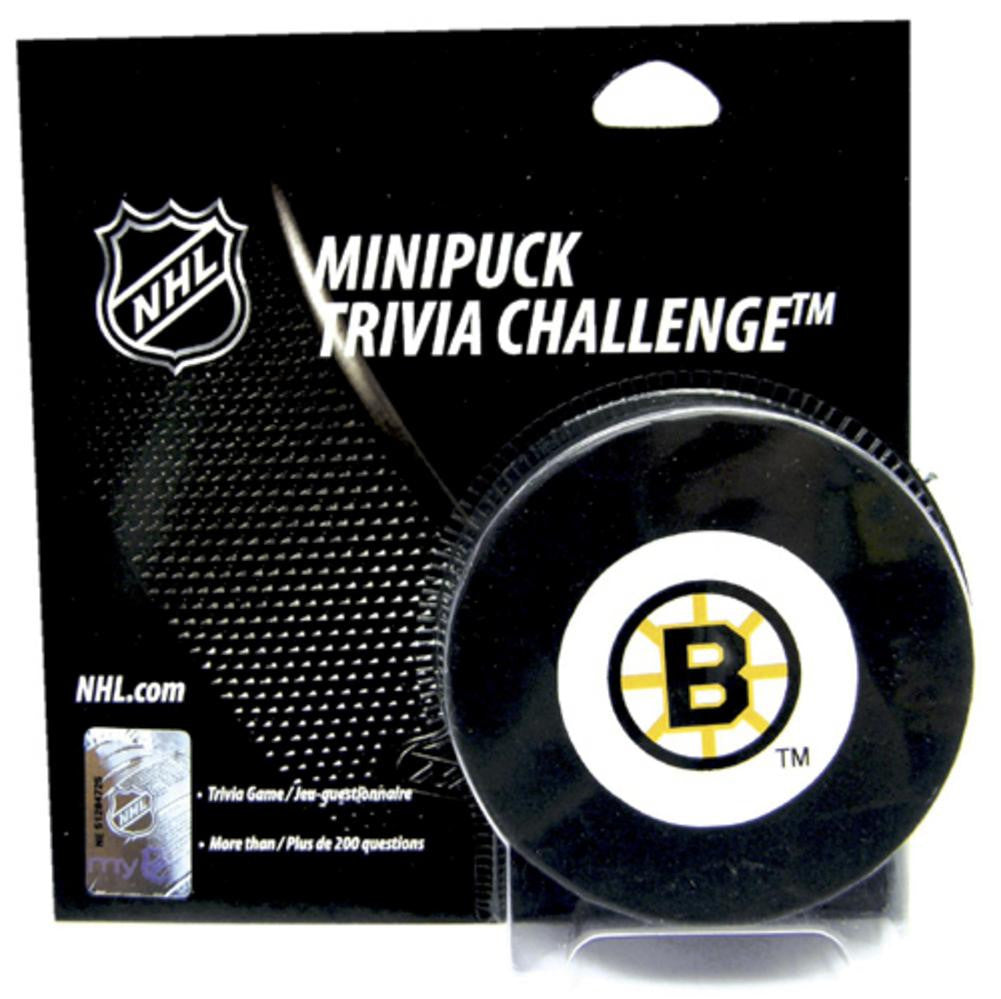 McWiz MiniPuck Trivia Challenge NHL Boston Bruins