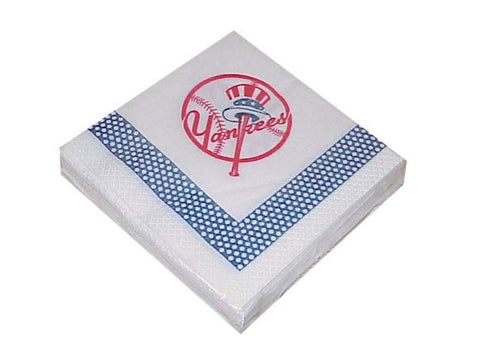 Duckhouse MLB New York Yankees 24-Pack Paper Napkins