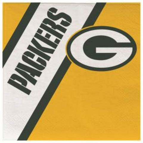 Duckhouse NFL Green Bay Packers 24-Pack Paper Napkins