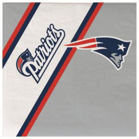 Duckhouse NFL New England Patriots 24-Pack Paper Napkins