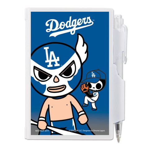 Tokidoki MLB Los Angeles Dodgers Deluxe 5x7 Hardcover Notebook and Pen Set