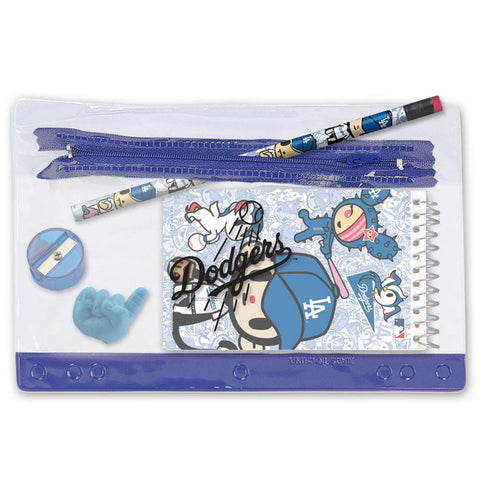 Tokidoki MLB Los Angeles Dodgers Back-to-School Pouch