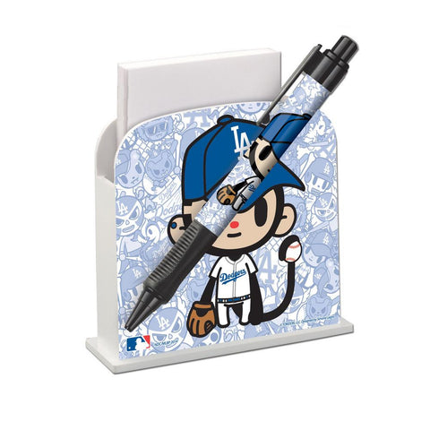 Tokidoki MLB Los Angeles Dodgers Stationery Desk Caddy With Pen