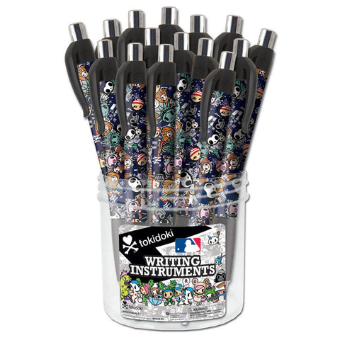 MLB New York Yankees 24 Pack Tokidoki Dimple Grip Pen Canister