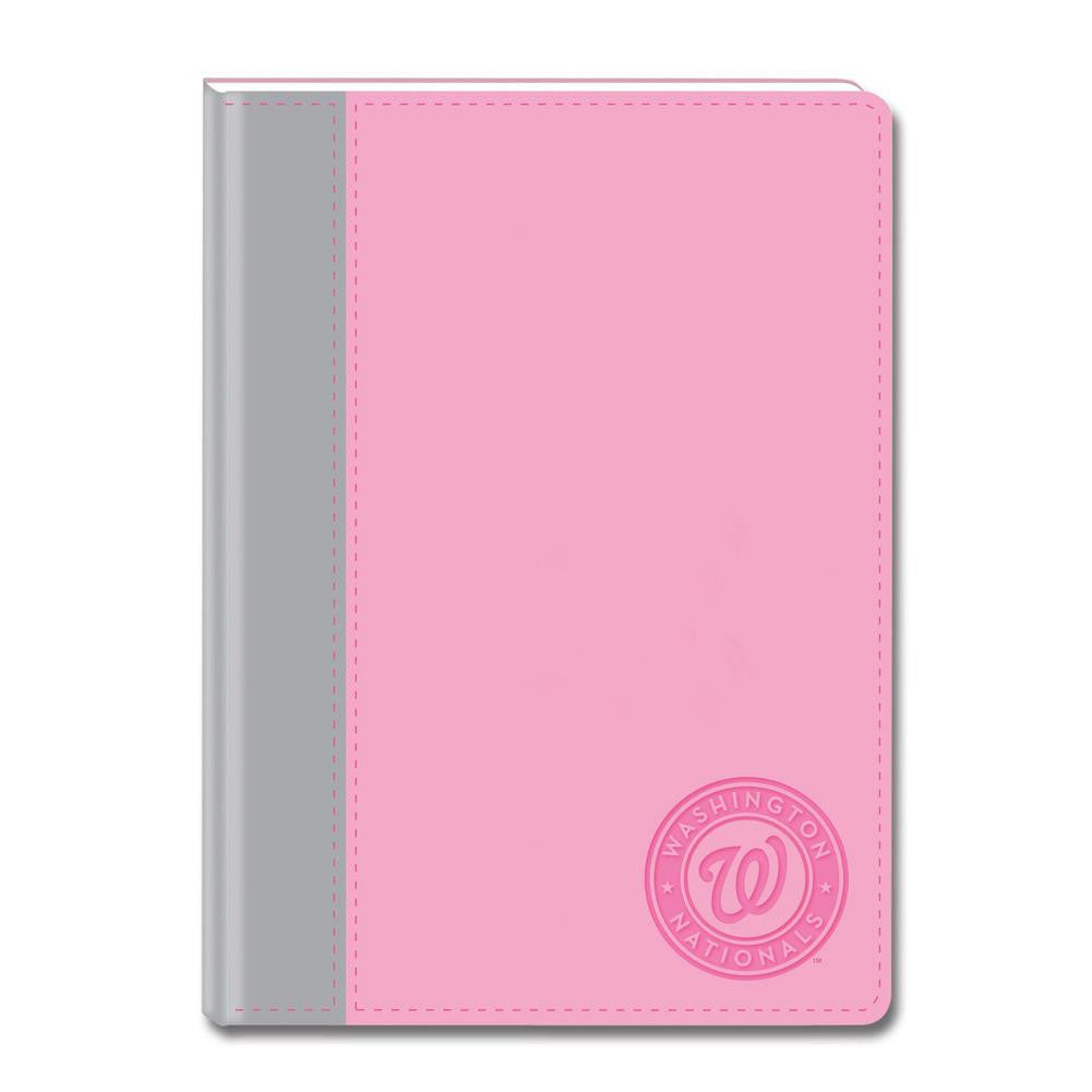Pink Writing Journal - Washington Nationals