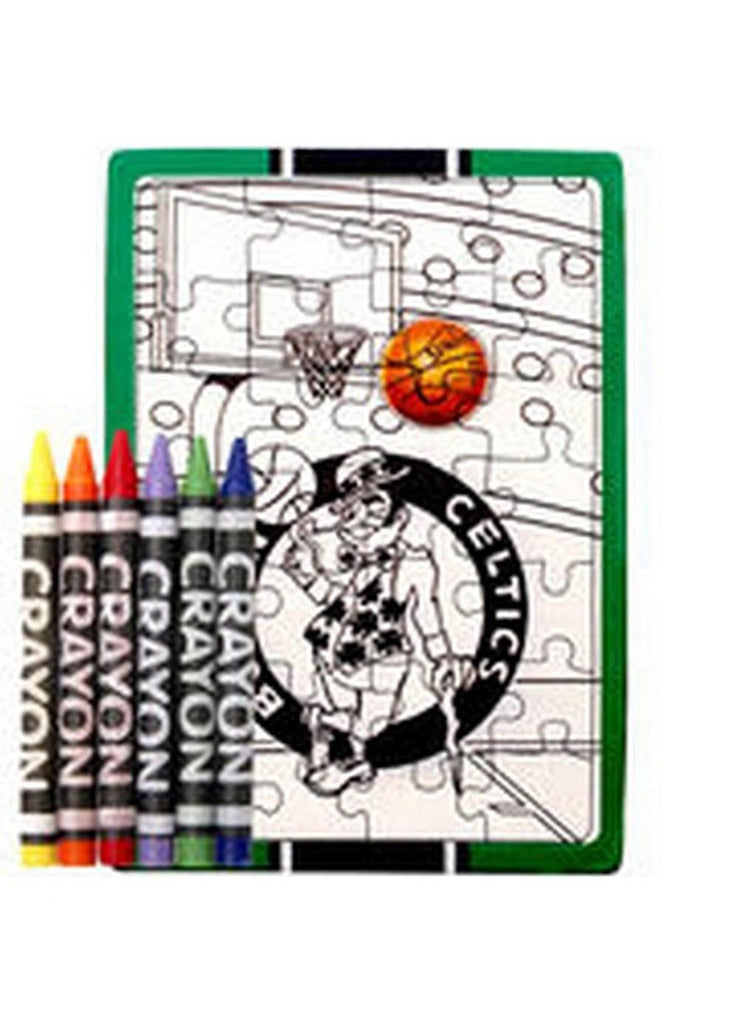 Color Your Own Puzzle - NBA Boston Celtics