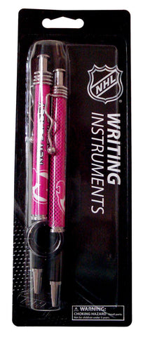 NHL New Jersey Devils 2-Pack Pink Jazz Pens
