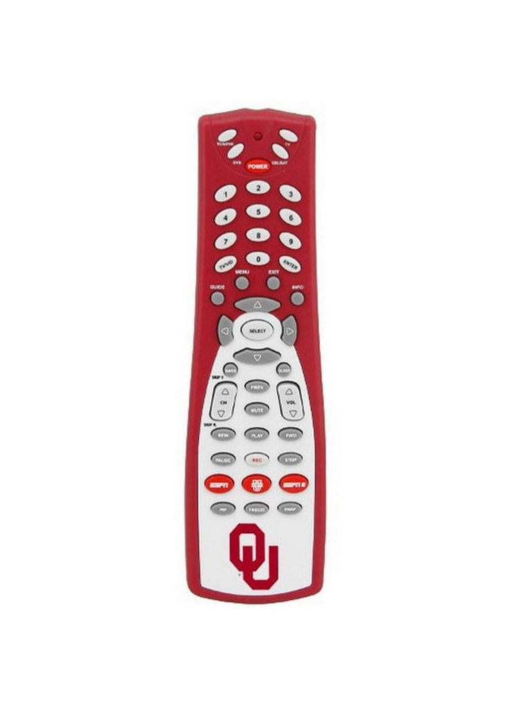 Oklahoma Sooners Crimson-White ESPN Game Changer Universal Remote Control