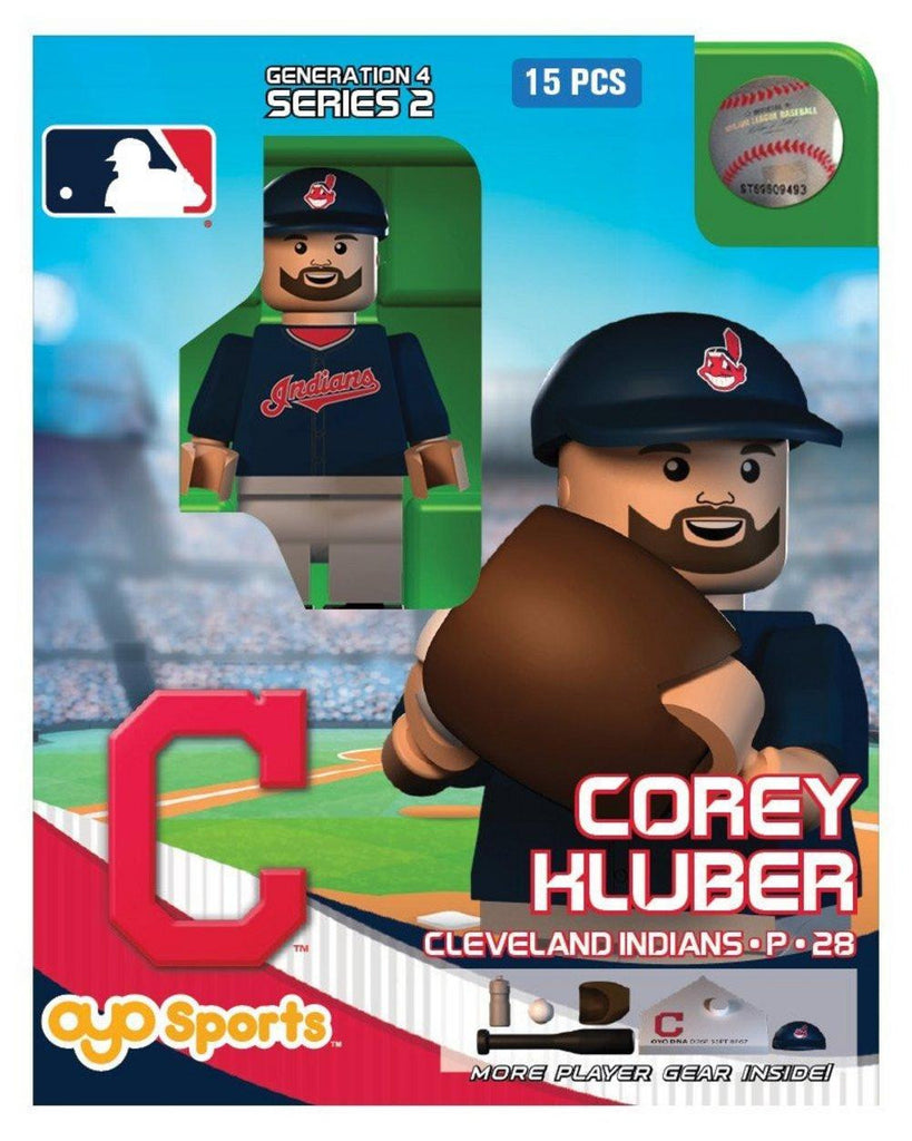 OYO MLB Generation 4 Limited Edition Minifigure Cleveland Indians - Corey Kluber