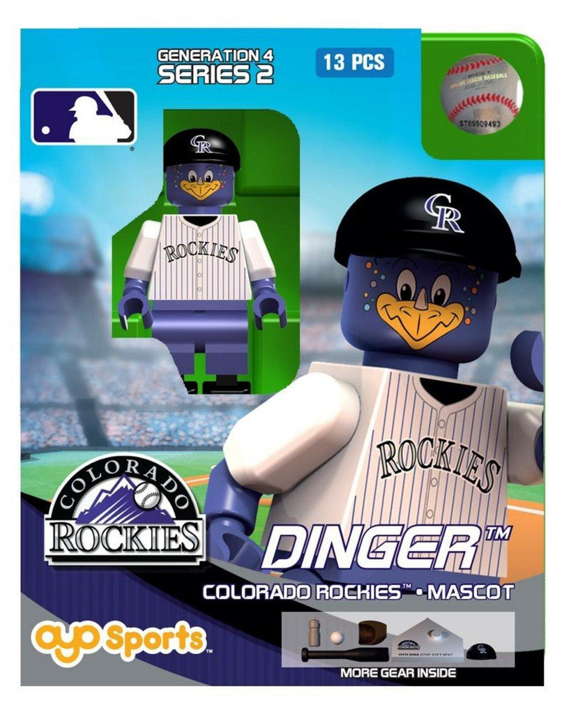OYO MLB Generation 4 Limited Edition Mascot Minifigure Colorado Rockies - Dinger