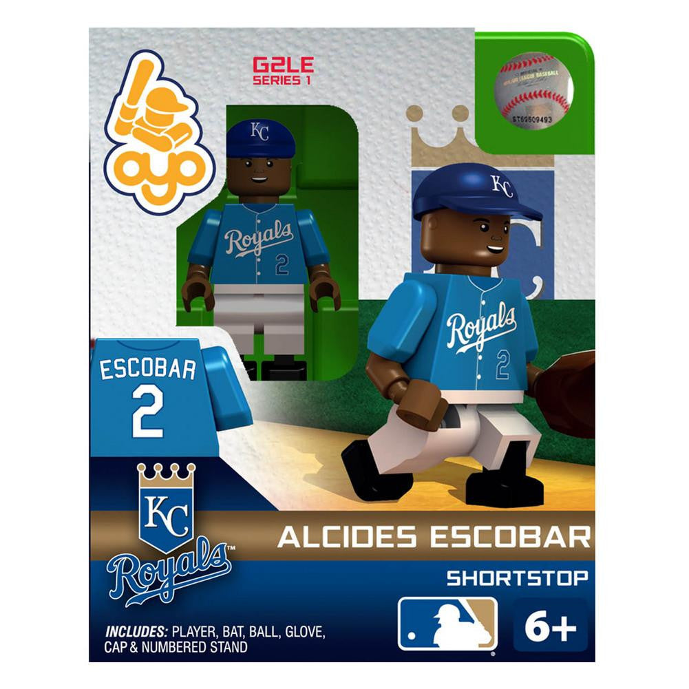 OYO Baseball MLB Generation 2 Building Brick Minifigure Alcides Escobar [Kansas City Royals]