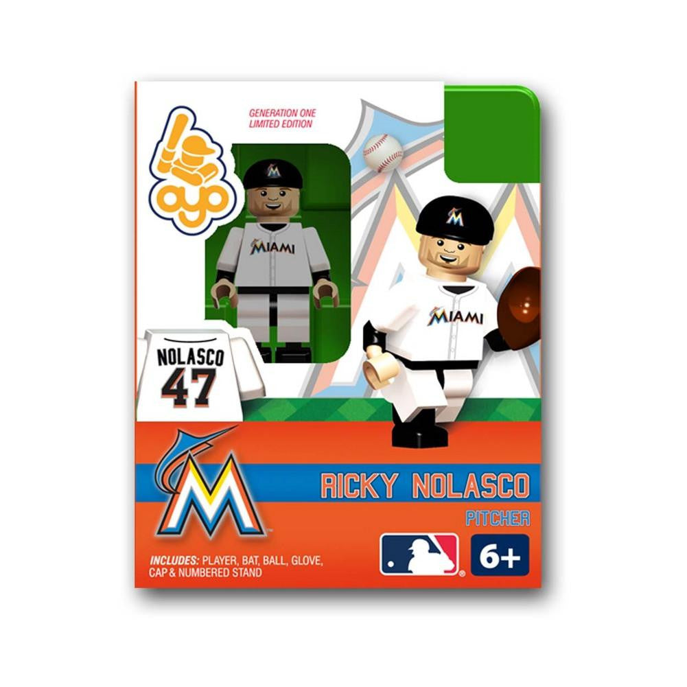 OYO MLB Generation 1 Limited Edition Minifigure Miami Marlins - Ricky Nolasco