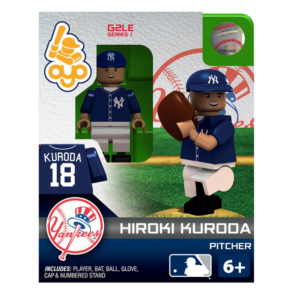 MLB New York Yankees Hiroki Kuroda OYO Figure