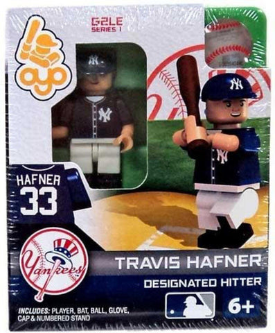 OYO Baseball MLB Generation 2 Building Brick Minifigure Travis Hafner [New York Yankees]