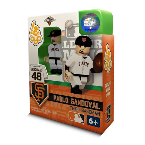 OYO MLB 2012 World Series Champions Minifigure San Francisco Giants - Pablo Sandoval