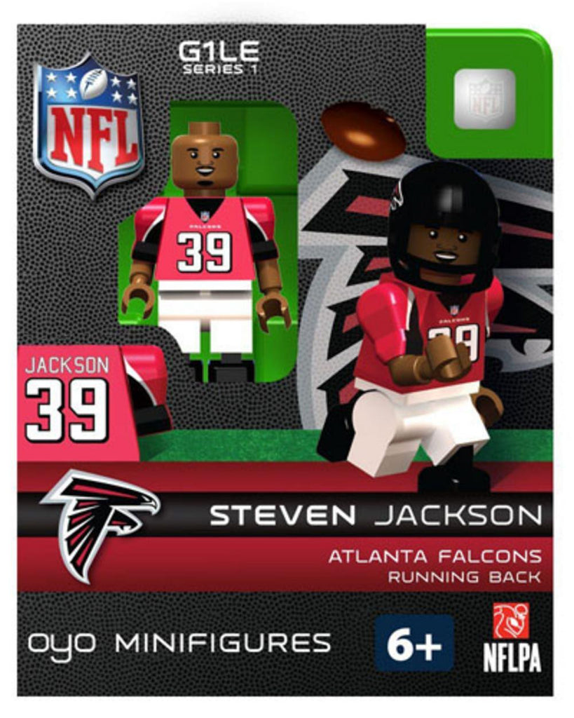 Steven Jackson NFL Oyo Mini Figure Lego Compatible Atlanta Falcons