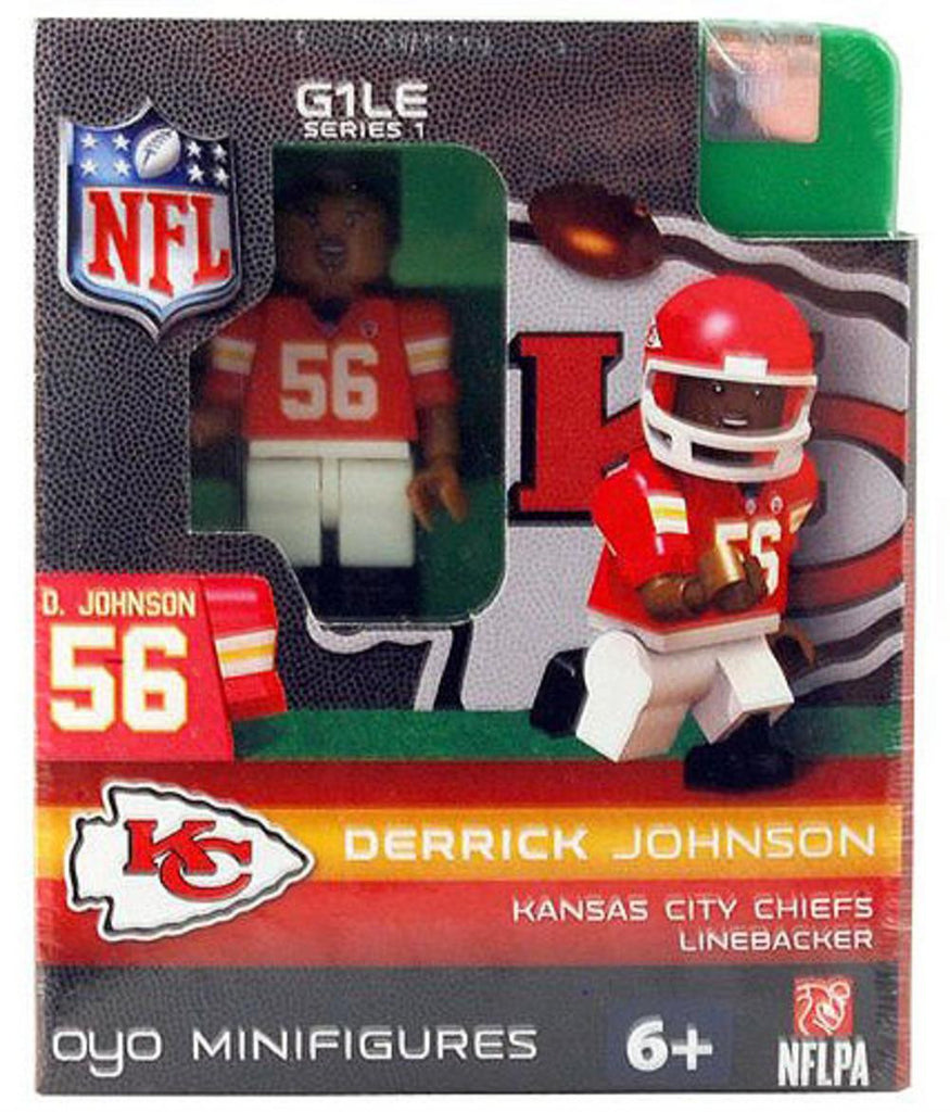 OYO NFL Figure - Kansas City Chiefs Derrick Johnson