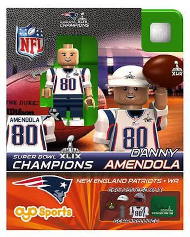 OYO Super Bowl 49 Champions New England Patriots Danny Amendola Limited Edition Minifigure