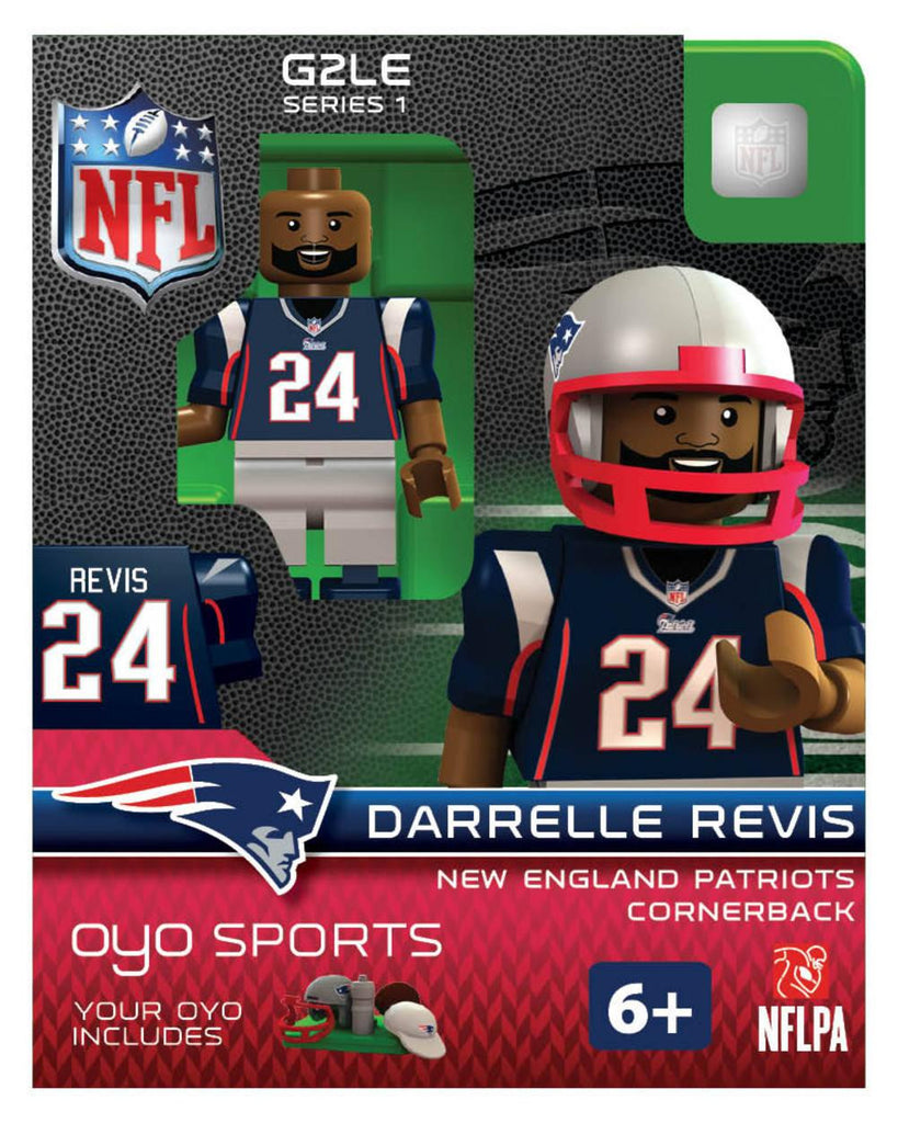 OYO NFL Generation 2 Limited Edition Minifigure New England Patriots - Darrelle Revis