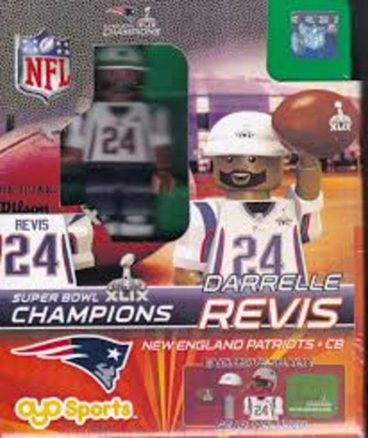 OYO Super Bowl 49 Champions New England Patriots Darrelle Revis Limited Edition Minifigure