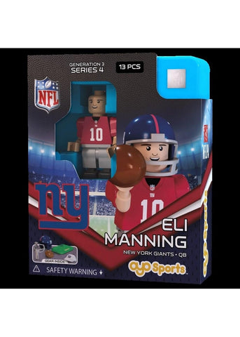 NFL Generation 3 Limited Edition minifigures New York Giants Eli Manning